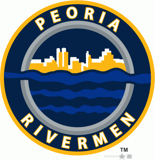 Peoria Rivermen 2010 11 Secondary Logo iron on heat transfer